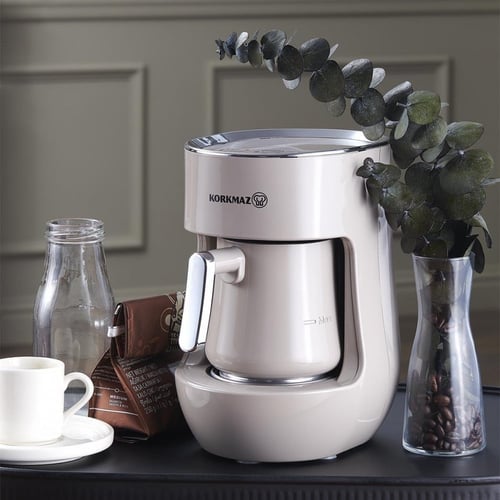 كوركماز ماكينة تحضير القهوة التركية مع تسخين الحلي...