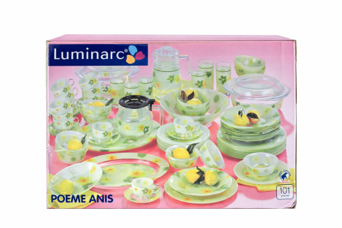 طقم أوركبال فرنسي Luminarc – 101 قطعة – طقم Poeme...