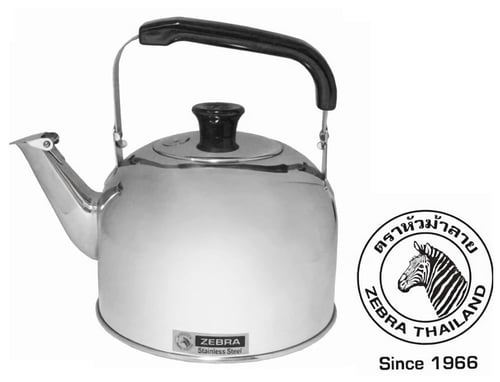 زيبرا بيلا ابريق شاي صياح مقاسات