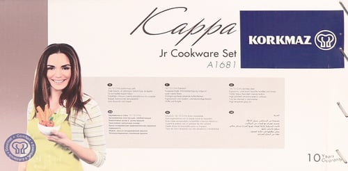 كوركماز كابا جنيور طقم اواني 6 قطع مقاسات 16 -18-2...