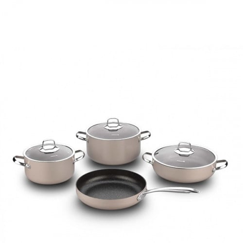 كوركماز زيتا بلس طقم أواني طهي 7 قطع بيج - A1368