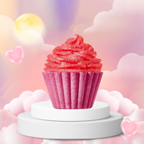 باث بومب برائحة الكب كيك - موف واحمر