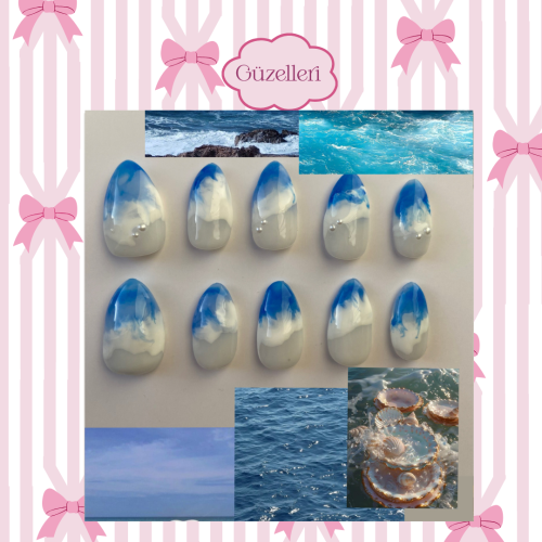 اظافر تصميم اوشن وايفز