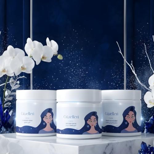 مجموعة لونا- تفتيح وتقشير الجسم والمناطق الحساسة