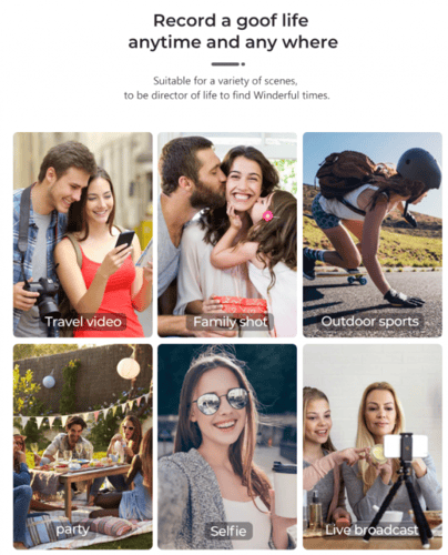 مانع الاهتزاز للموبايل من شركة اكسنن مع تريبود Han...