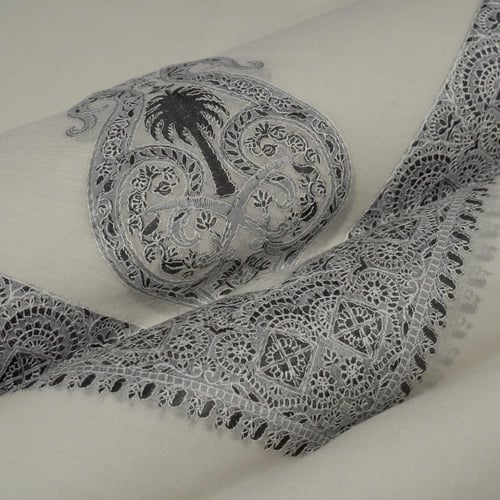 شال باشمينا ملكي صوف كشميري 100%