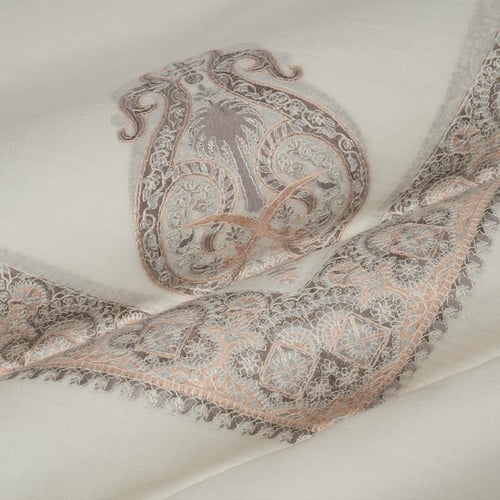 شال باشمينا ملكي صوف كشميري 100%