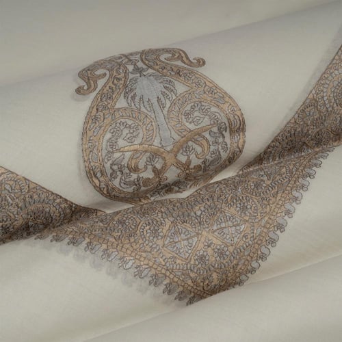 شال باشمينا ملكي صوف كشميري 100%