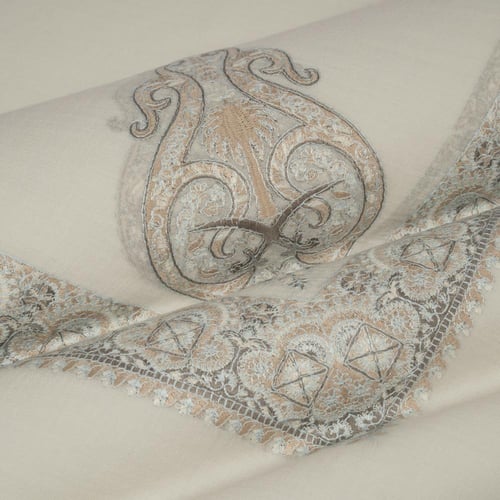 شال باشمينا ملكي صوف كشميري 100%