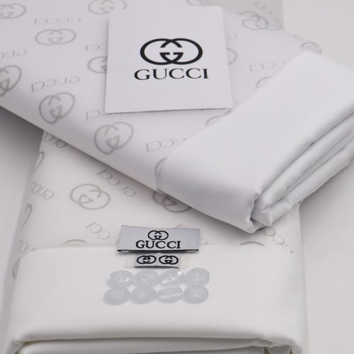 شماغ قوتشي كلاسيك آخر إصدار +قماشة قوتشي أبيض 2023