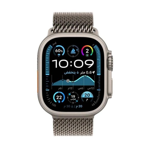 ابل، ساعة الترا 2، جي بي اس، خاصية الاتصال، 49 ملم...