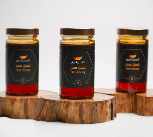 بكج 3 عبوات عسل سدر طبيعي 500 جرام - 1.5 كيلو