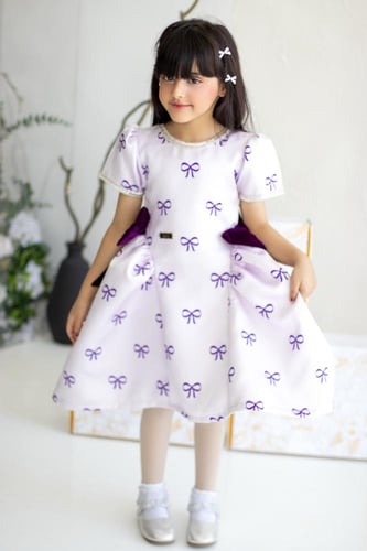 فستان أنيق _ فستان موف