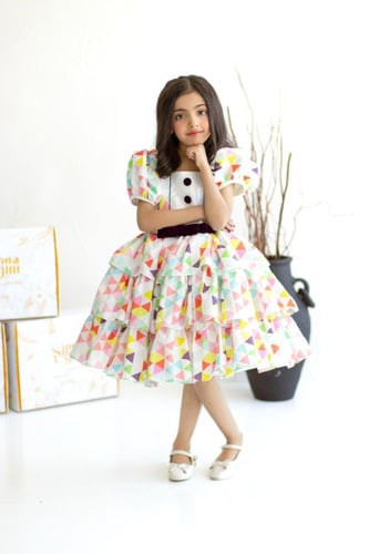 فستان بناتي _فستان روز الانيق