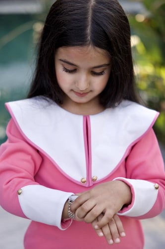 مريول وردي شتوي_مريول جوانا