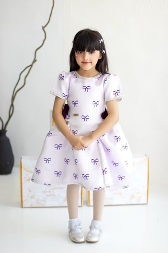 فستان أنيق _ فستان موف