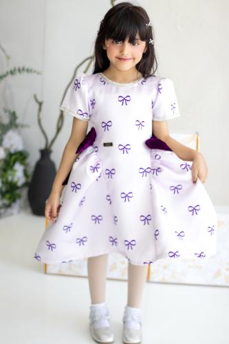 فستان أنيق _ فستان موف