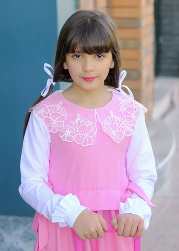 مريول مدرسي - بياقه اورجانز مميز