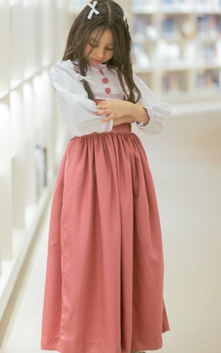 مريول وردي فاخر