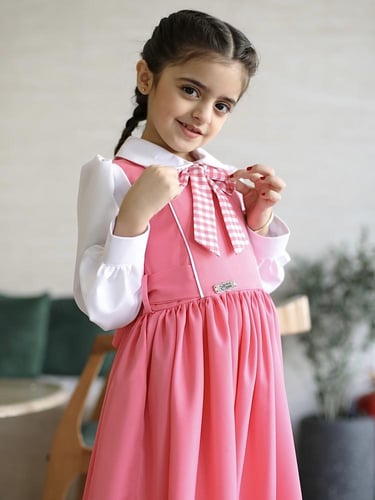 مريول ميولا الوردي للبنات