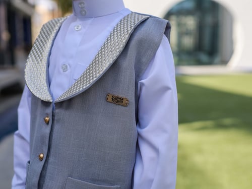 سديري اطفال رمادي