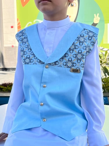 سديري اطفال باللون السماوي