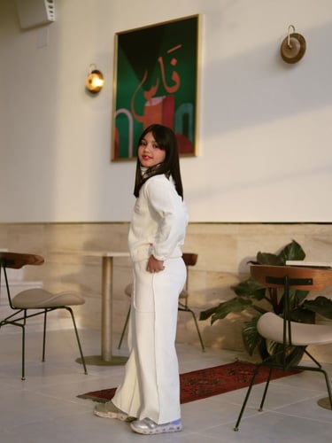 ترنج بناتي شتوي بتطريز