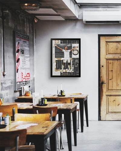 لوحة جدارية جود بيلنغهام - نجم المستقبل مع ريال مد...