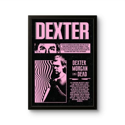 لوحة جدارية"ديكستر مورغان" كلاسيكية
