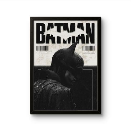 The Batman Modern Wall Art for Gaming Rooms - Shadow Edition