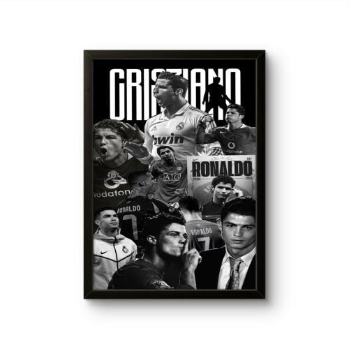 Cristiano Ronaldo CR7 Legend Collage - Football Wall Art