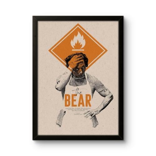 The Bear TV Show Poster - Carmy Berzatto Art