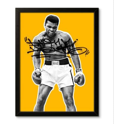 لوحة جدارية محمد علي – تصميم جرافيتي