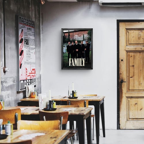 لوحة جدارية The Sopranos - العائلة أولا