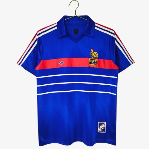 قميص منتخب فرنسا الكلاسيكي 1984 – Adidas Retro