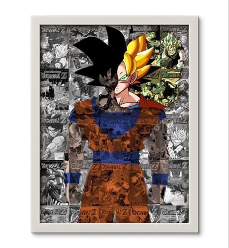 لوحة جدارية “غوكو” دراغون بول زد