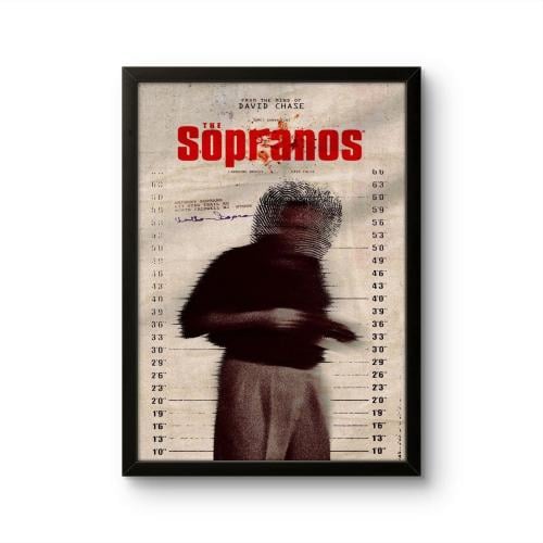 The Sopranos Modern Wall Art - Investigation Files Design