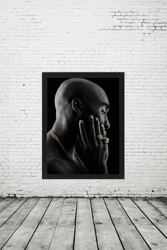 لوحة جدارية فنية Tupac Shakur توباك شاكور برواز اب...
