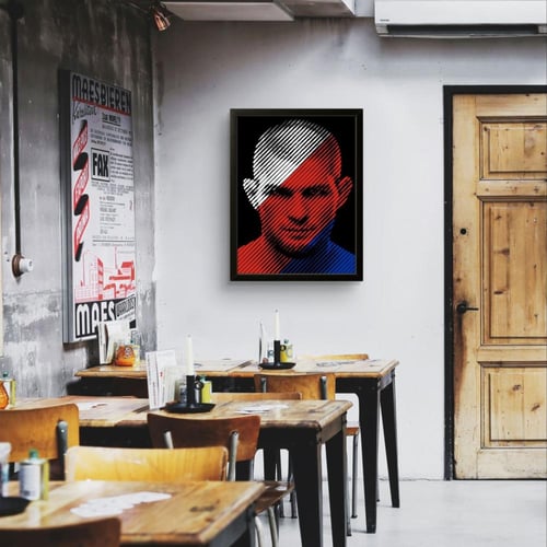 لوحة جدارية حبيب نورمحمدوف - ألوان النصر