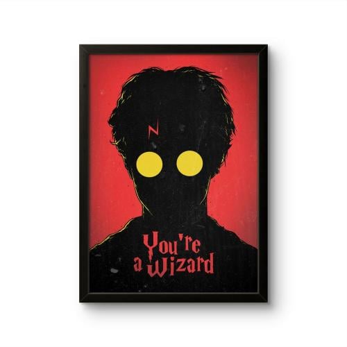 Harry Potter Wall Art Poster - You're a Wizard