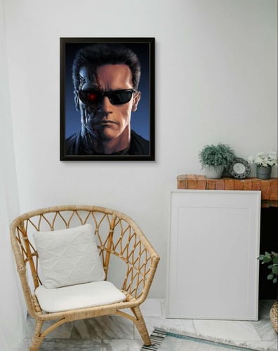 لوحة جدارية كوميكس ترمينيتر: عودة الآلة القاتلة