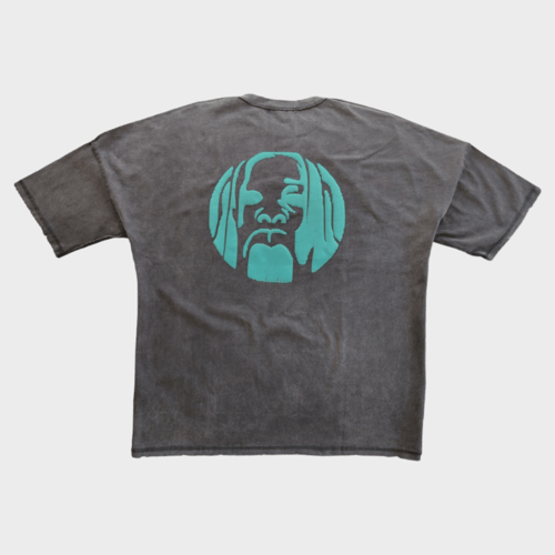 تيشيرت أوفر سايز قطن مغسول للجنسين، مصمم لعشاق الم...