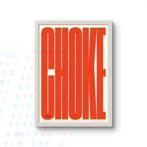 لوحة جدارية "اختناق"