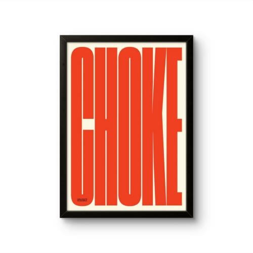 لوحة جدارية "اختناق"