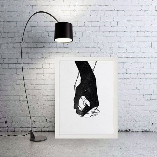 لوحة جدارية فنية always Together دائمًا معا برواز...