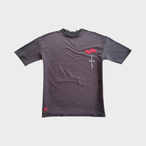 تيشيرت اوفر سايز قطن بارد للجنسين لعشاق المغني ترا...