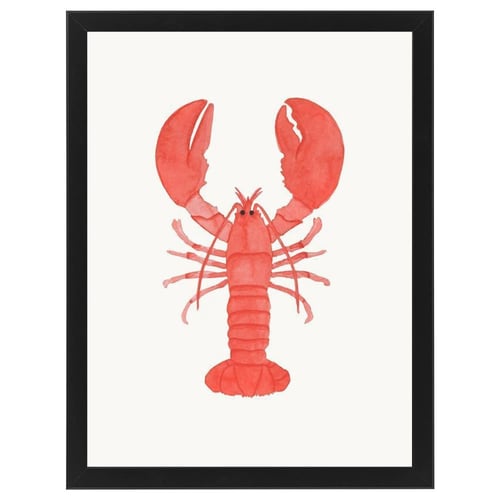 لوحه فنية برواز ابيض ، اسود