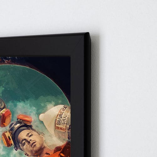 لوحة جدارية فنية Breaking Bad بريكينق باد برواز اب...