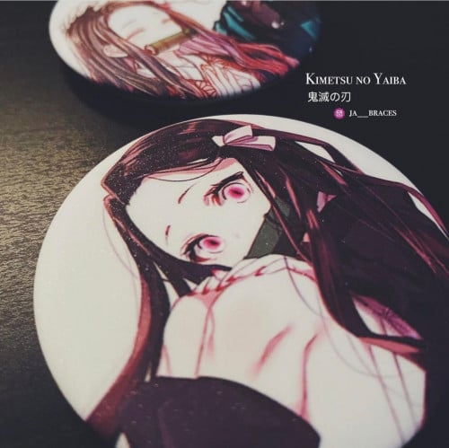 Anime Demon Slayer brooch