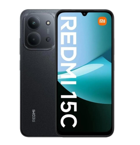 شاومي ريدمي 15C ذاكرة 256 جيجا 8 + 8 رام 4G أسود